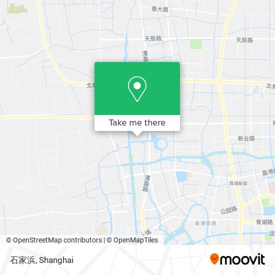 石家浜 map