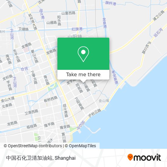 中国石化卫清加油站 map
