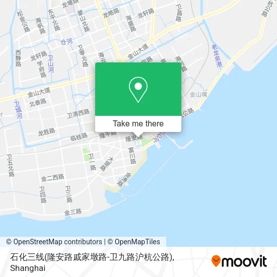 石化三线(隆安路戚家墩路-卫九路沪杭公路) map