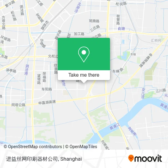 进益丝网印刷器材公司 map