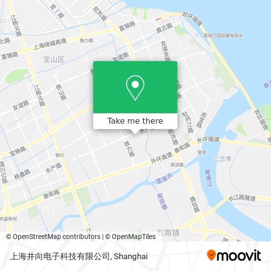 上海井向电子科技有限公司 map
