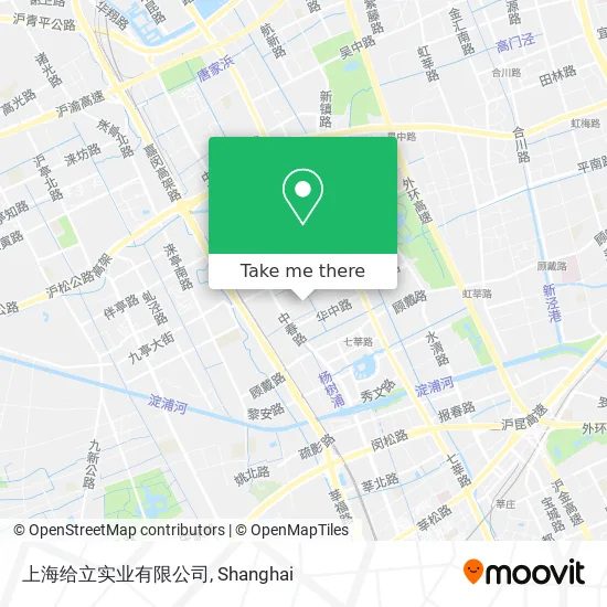 上海给立实业有限公司 map