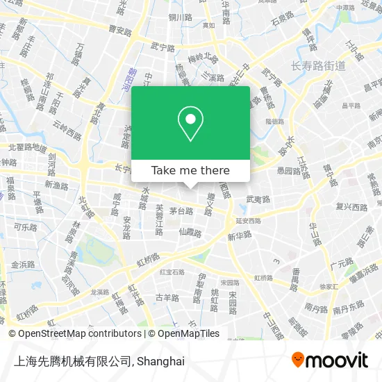 上海先腾机械有限公司 map