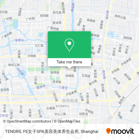 TENDRIL FE女子SPA美容美体养生会所 map