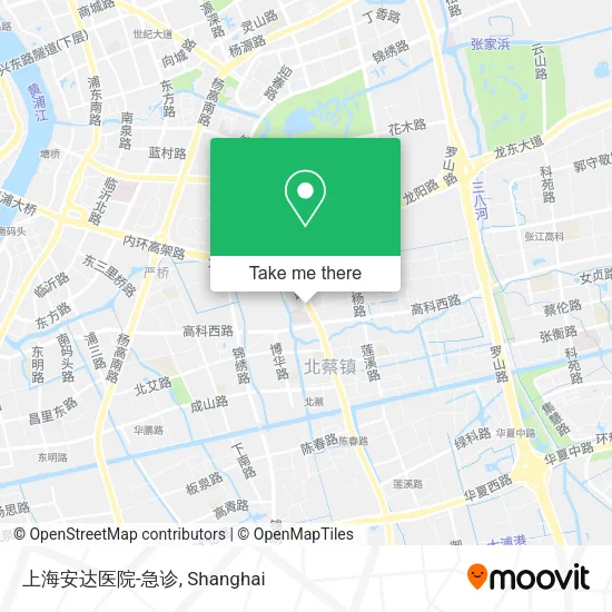 上海安达医院-急诊 map