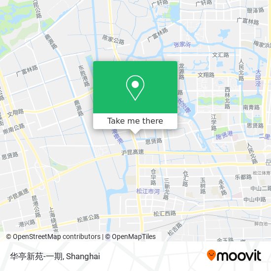华亭新苑-一期 map