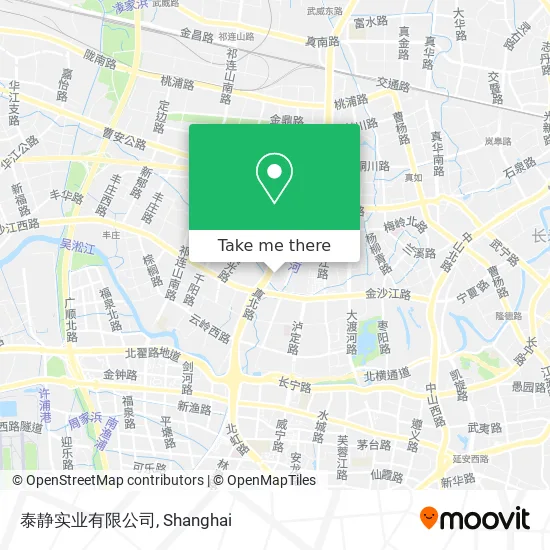 泰静实业有限公司 map