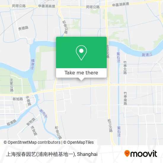 上海报春园艺(浦南种植基地一) map