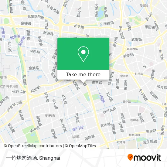 一竹烧肉酒场 map