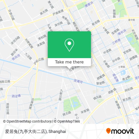 爱居兔(九亭大街二店) map