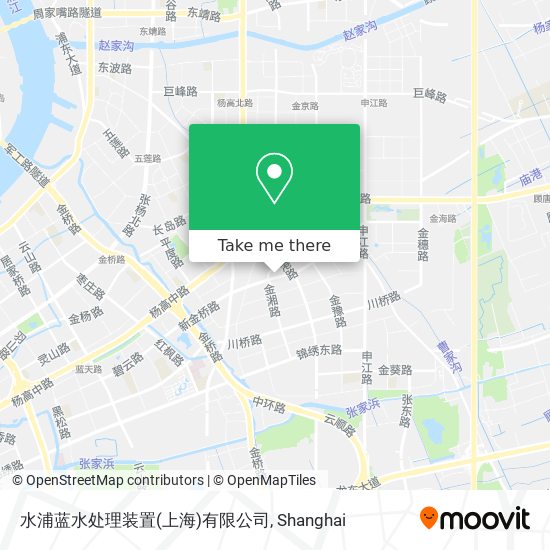 水浦蓝水处理装置(上海)有限公司 map