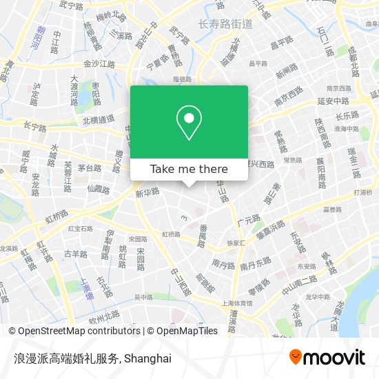浪漫派高端婚礼服务 map