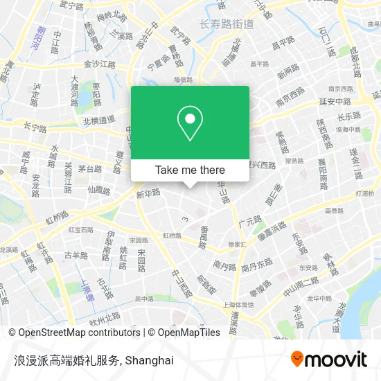浪漫派高端婚礼服务 map