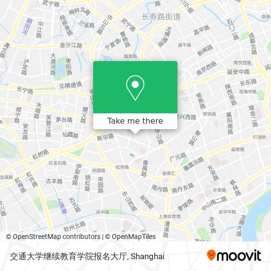 交通大学继续教育学院报名大厅 map