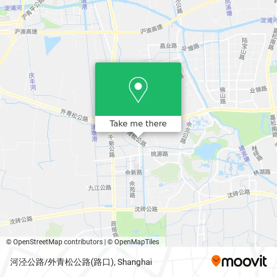 河泾公路/外青松公路(路口) map