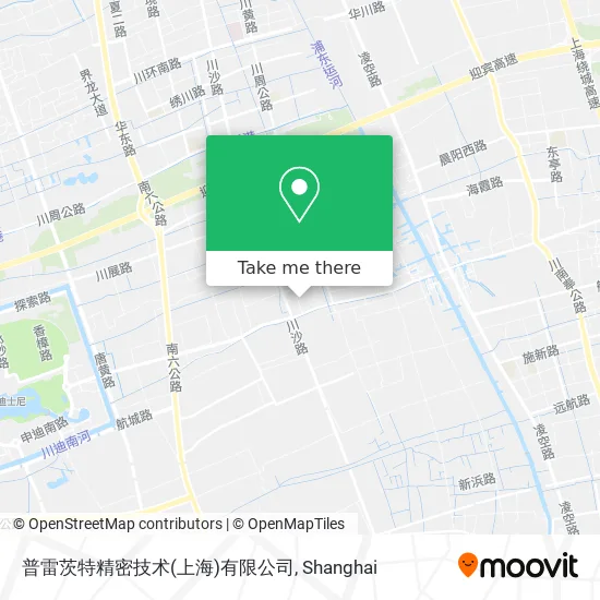 普雷茨特精密技术(上海)有限公司 map