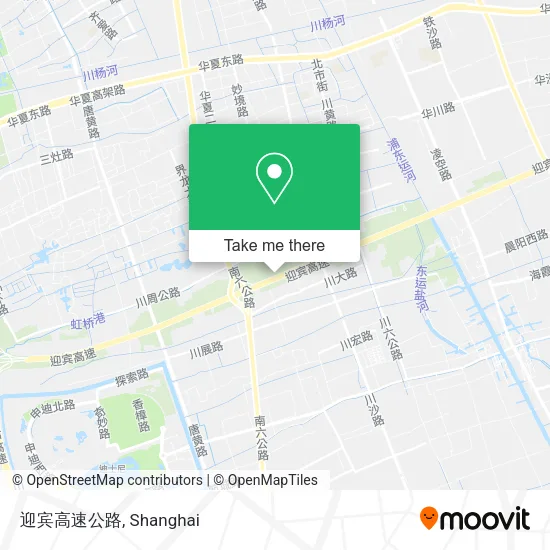 迎宾高速公路 map