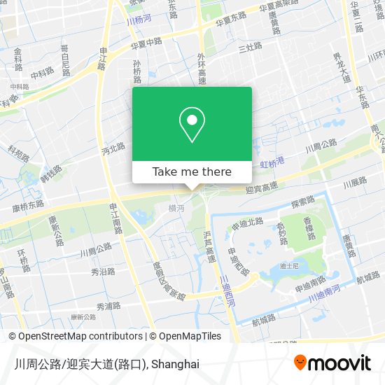 川周公路/迎宾大道(路口) map