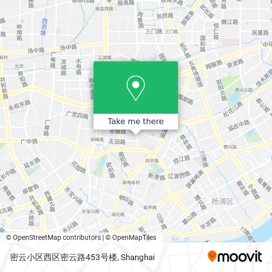 密云小区西区密云路453号楼 map