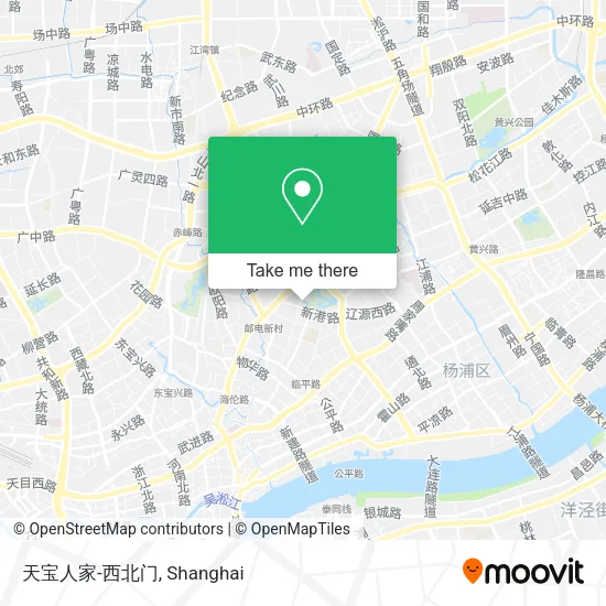 天宝人家-西北门 map