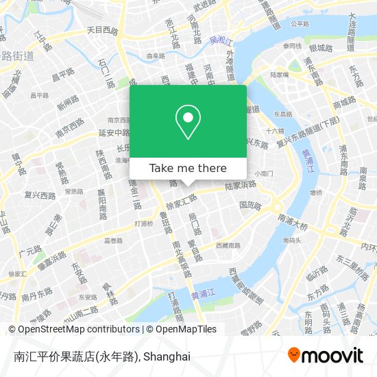 南汇平价果蔬店(永年路) map