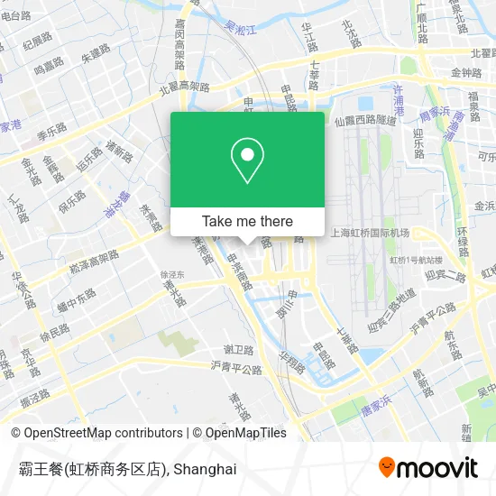 霸王餐(虹桥商务区店) map