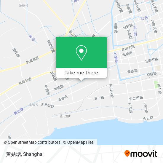 黄姑塘 map