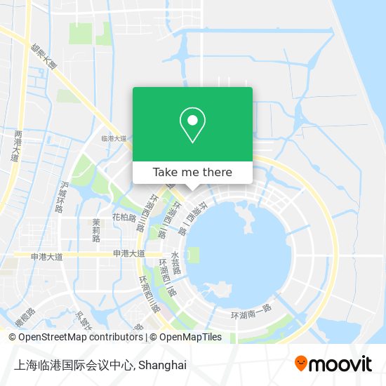 上海临港国际会议中心 map