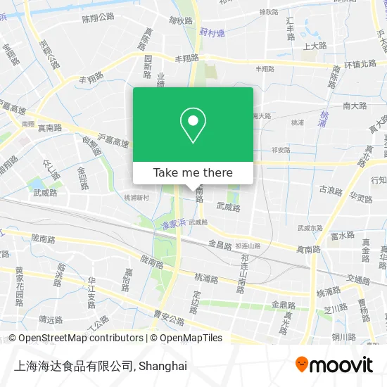 上海海达食品有限公司 map