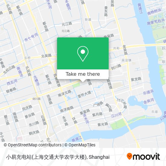 小易充电站(上海交通大学农学大楼) map