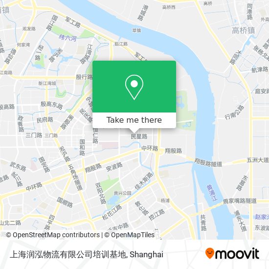 上海润泓物流有限公司培训基地 map