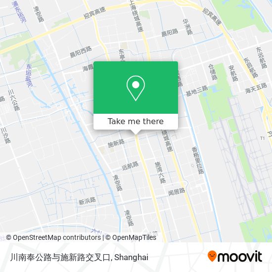 川南奉公路与施新路交叉口 map