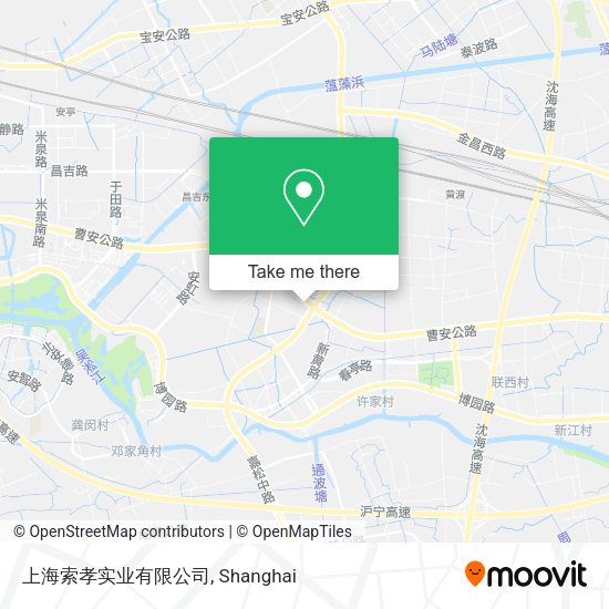 上海索孝实业有限公司 map