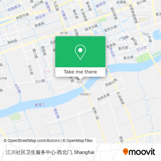江川社区卫生服务中心-西北门 map