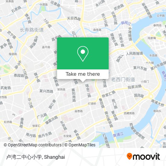 卢湾二中心小学 map