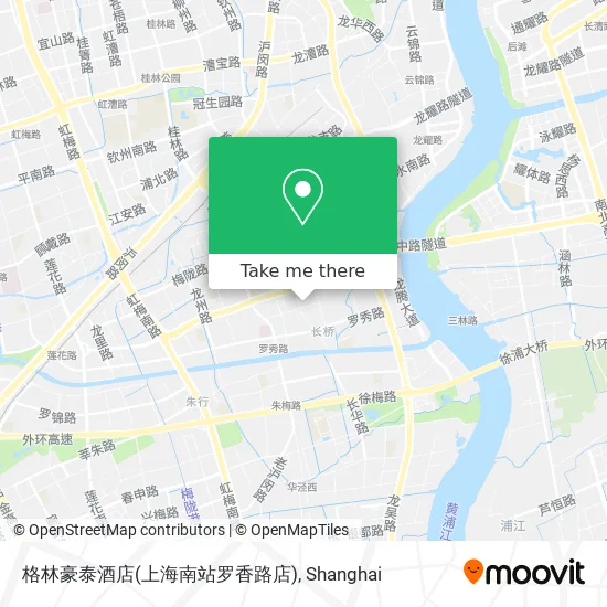 格林豪泰酒店(上海南站罗香路店) map
