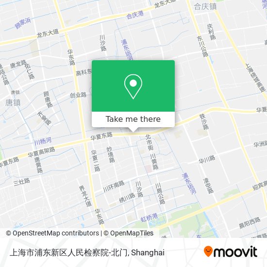 上海市浦东新区人民检察院-北门 map