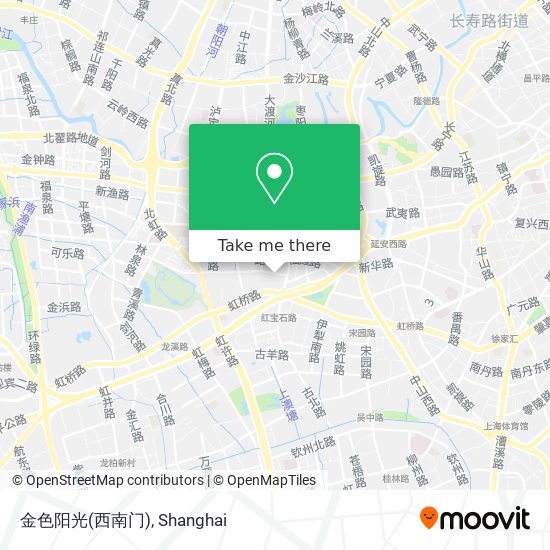 金色阳光(西南门) map