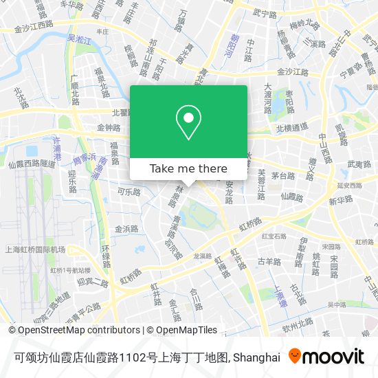可颂坊仙霞店仙霞路1102号上海丁丁地图 map