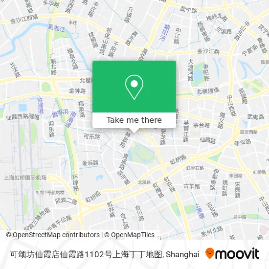 可颂坊仙霞店仙霞路1102号上海丁丁地图 map