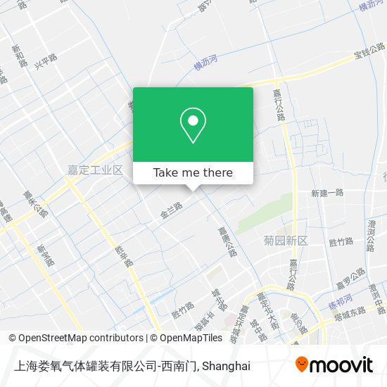 上海娄氧气体罐装有限公司-西南门 map