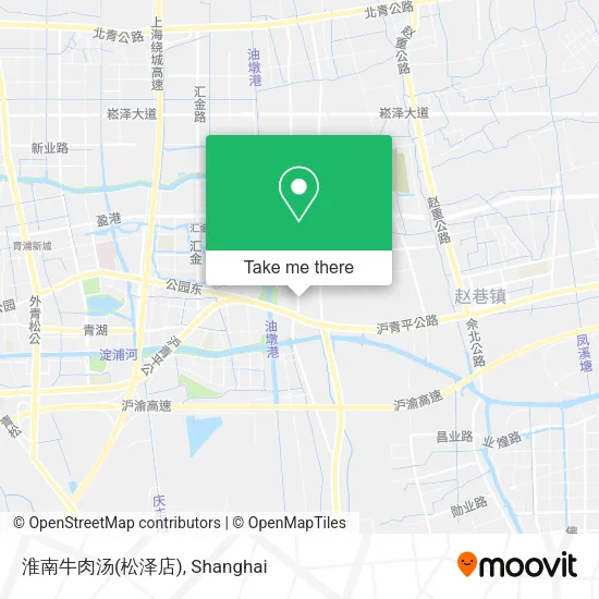 淮南牛肉汤(松泽店) map