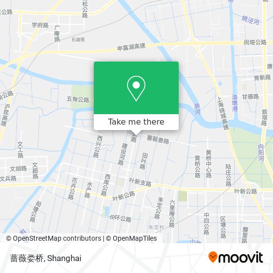 蔷薇娄桥 map