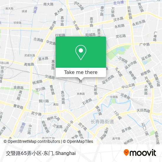 交暨路65弄小区-东门 map