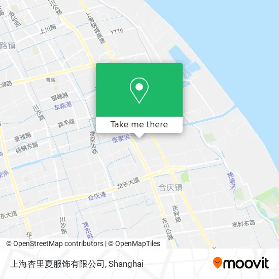 上海杏里夏服饰有限公司 map