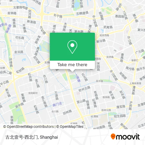 古北壹号-西北门 map