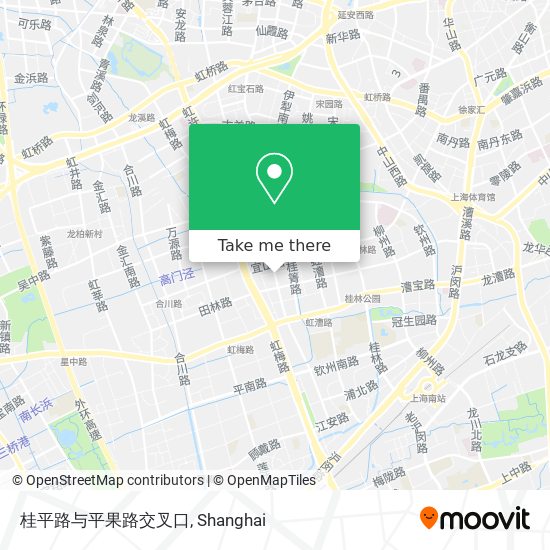 桂平路与平果路交叉口 map