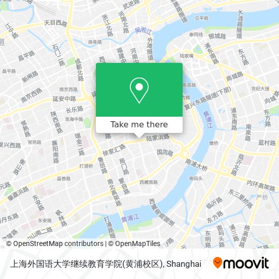 上海外国语大学继续教育学院(黄浦校区) map