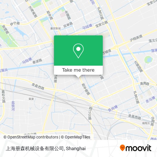 上海册森机械设备有限公司 map