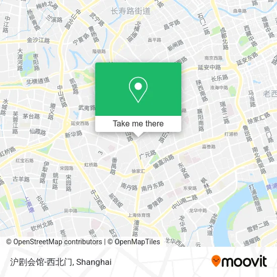 沪剧会馆-西北门 map
